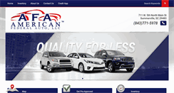 Desktop Screenshot of buyamericanfederal.com